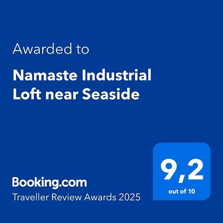 Industrial Loft Near Seaside W 200Mbps Apartment Tesalonika Bagian luar foto